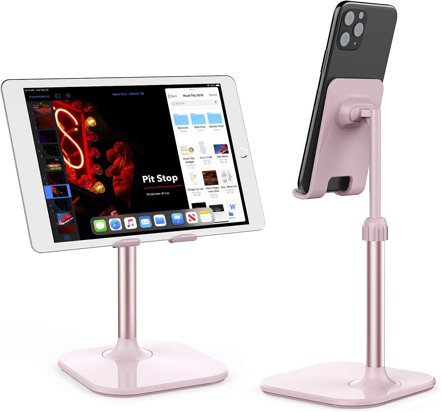 Soporte Para Celular Celu Movil De Mesa Escritorio Regulable