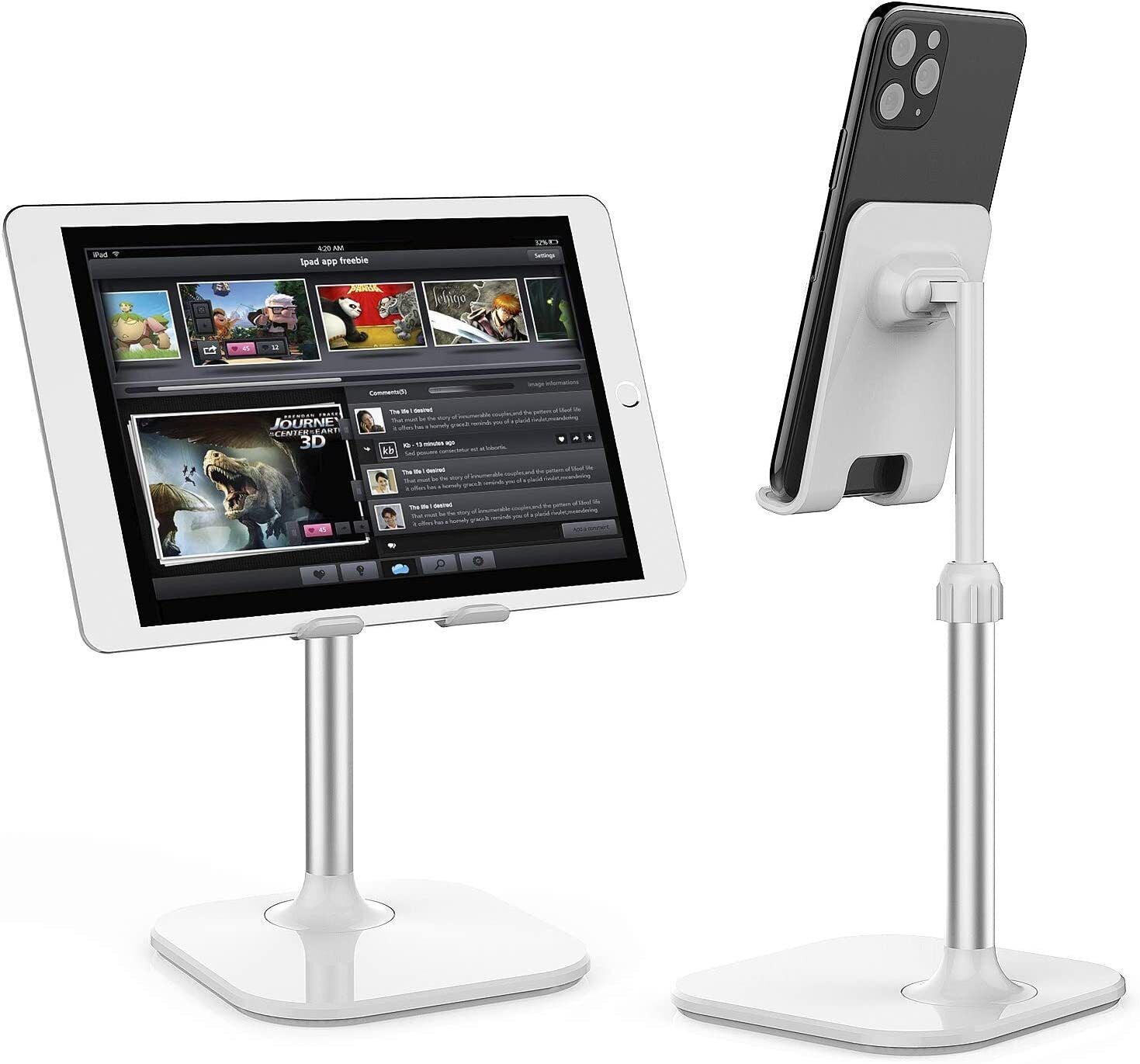Soporte Para Celular Celu Movil De Mesa Escritorio Regulable